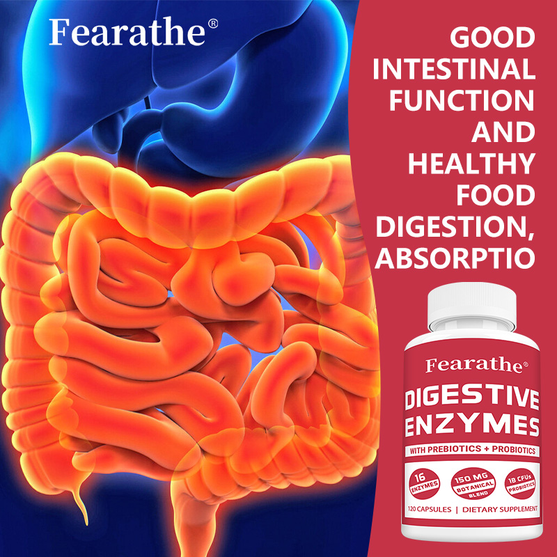 Digestive Enzyme Blend - Capsules d'enzymates digestifs - avec probiotiques