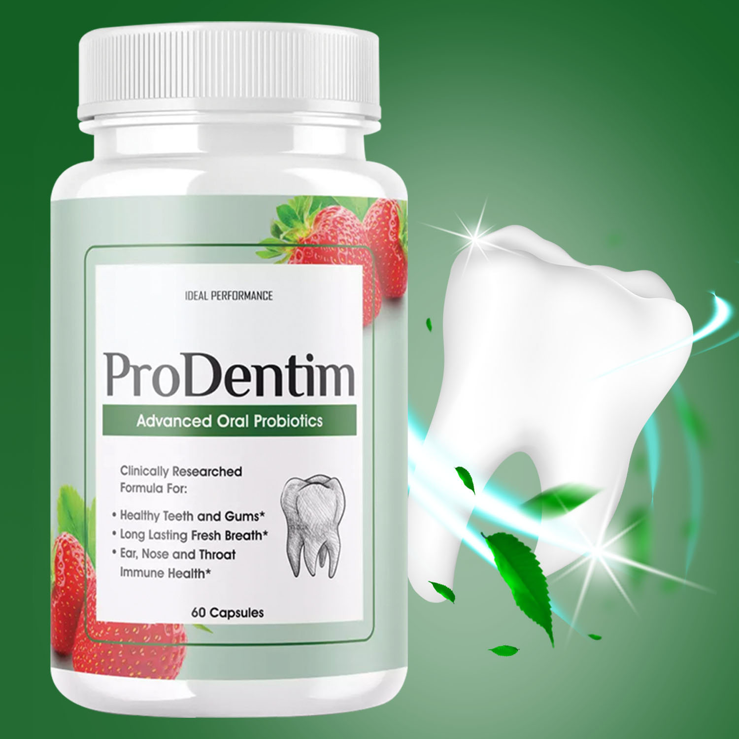 Digestive Enzyme Blend - Probiotiques buccaux avancés - Refresca l'haleine,