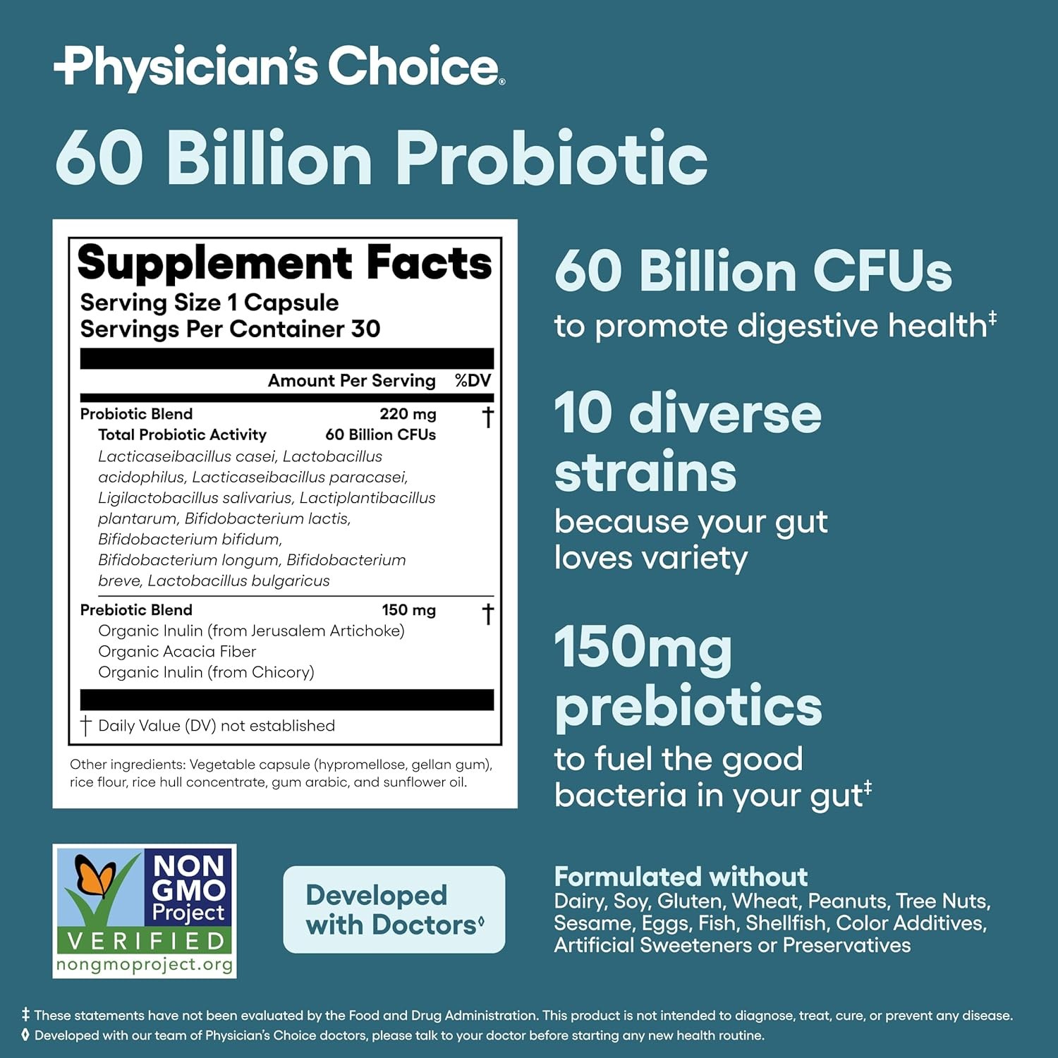 Probiotiques 60 milliards d'UF - Digestive Enzyme Blend avis et prix