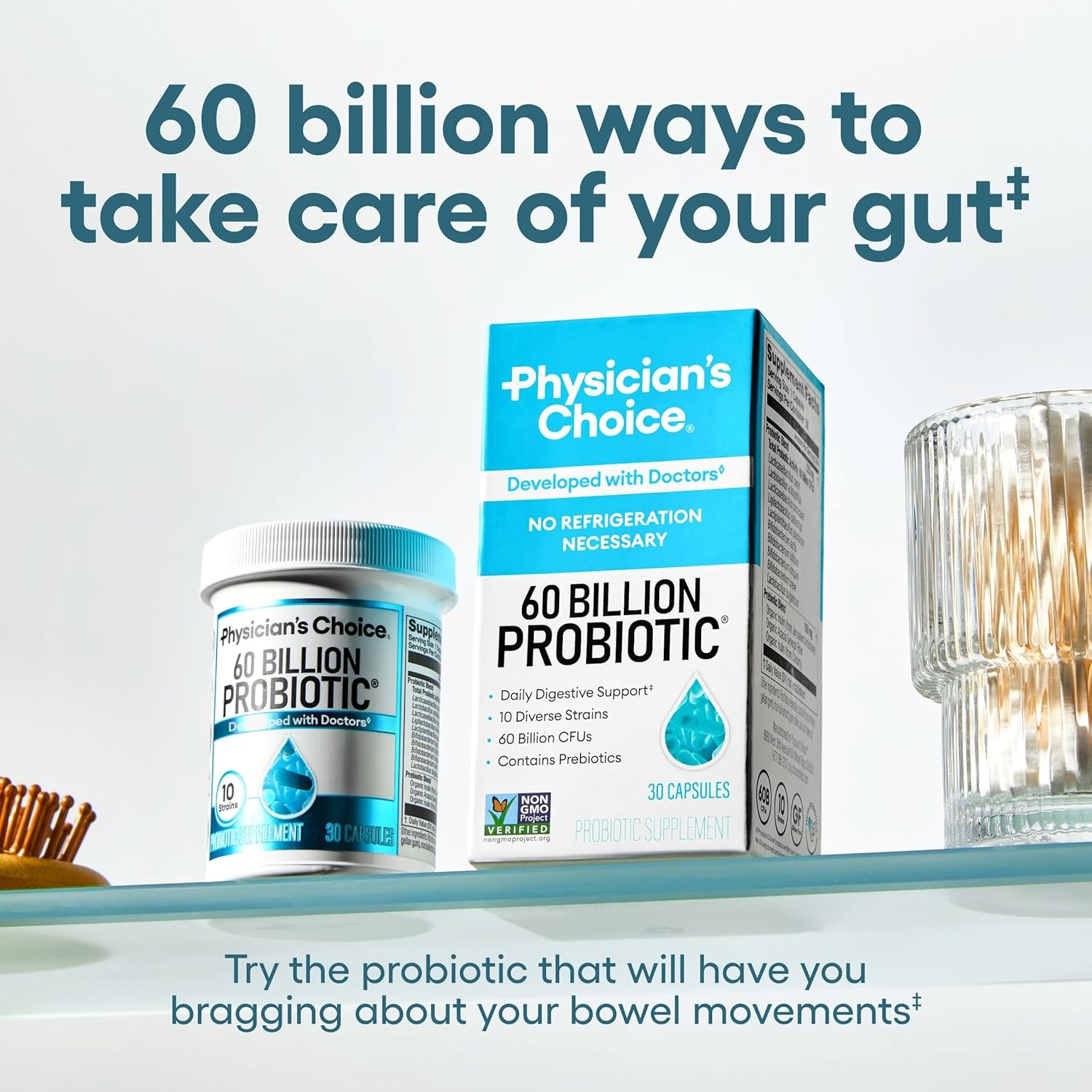 Probiotiques 60 milliards d'UF - Digestive Enzyme Blend avis et prix