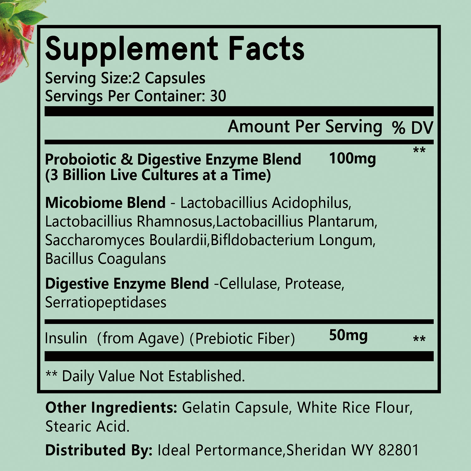 Probiotiques buccaux avancés - - Digestive Enzyme Blend avis et prix